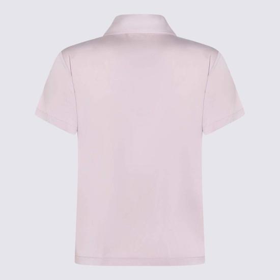  마르지엘라 반팔 티셔츠 메종  폴로 셔츠 라이트 모브 - MAISON MARGIELA