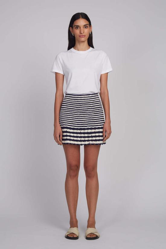  ELEVEN SIX 숏 스커트 일레븐 식스 타툼 크로셰 미니 스커트 - OTHER BRANDS