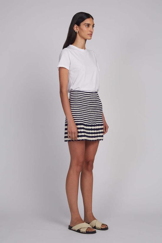  일레븐 식스 숏 스커트 타툼 크로셰 미니 스커트 - ELEVEN SIX