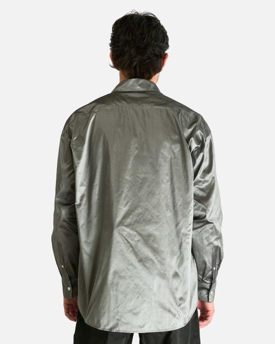  AUBERO 긴팔 셔츠 오베로 라이샌더 셔츠 퓨터 - AUBERO