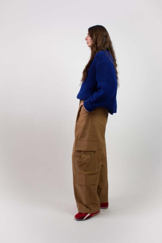  제임스 스트리트 코 스웨터 제임스 스트리트 사의 청키 로우 풀오버 - JAMES STREET CO.