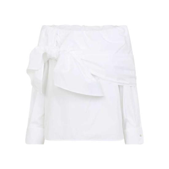  막스마라 블라우스 막스 마라 커본 블라우스 화이트 - MAX MARA