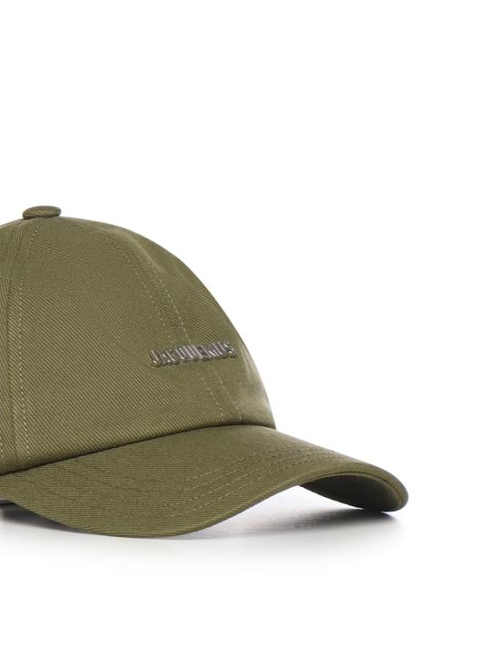  자크뮈스 모자 Jacquemus La Casquette Gadjo  카키 - JACQUEMUS