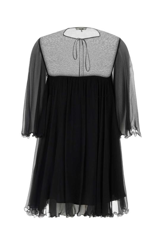 26SS 끌로에 미디 원피스 CH26SRO87001 001 Black - CHLOE