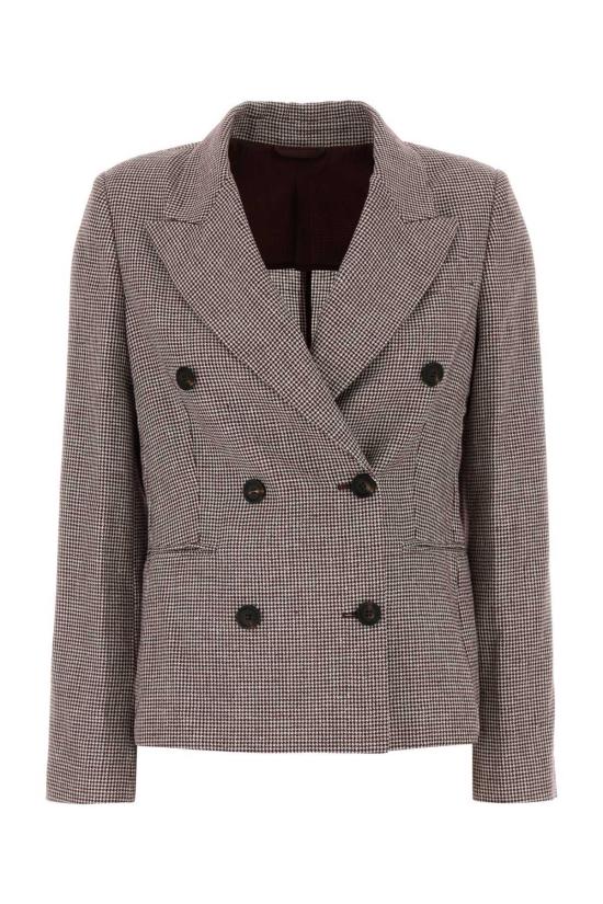  브루넬로 쿠치넬리 수트 자켓 자수 저지 블레이저 C013