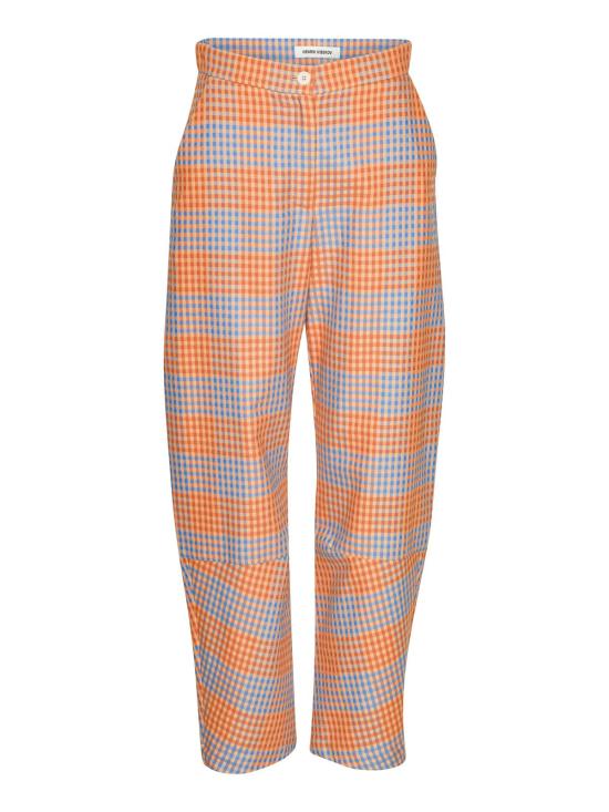  헨릭 빕스코브 팬츠 Henrik Vibskov 바나나  Zuzu 체크