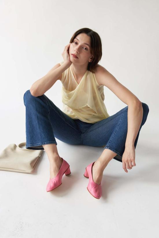  마르티니아노 힐/펌프스 하이 글러브 고무 신발 - MARTINIANO