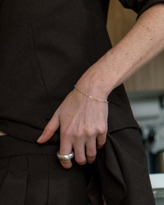  Cklasic Designs 바디 주얼리 섬세한 종이 클립 팔찌