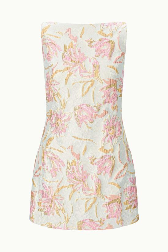  스타우드 숏 원피스 Staud Mimi 드레스 보타니카 알로에 - STAUD