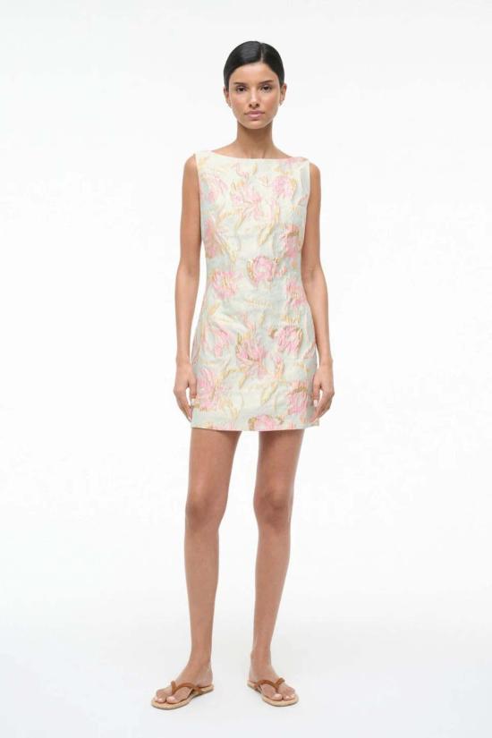  스타우드 숏 원피스 Staud Mimi 드레스 보타니카 알로에