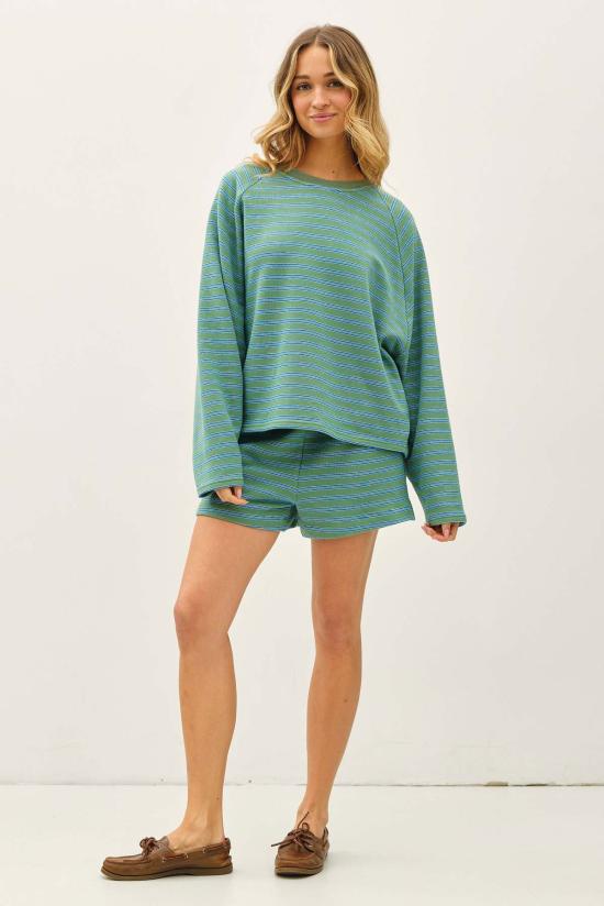  아잘레아 라운지 웨어 엘리스 스트라이프 라운지 세트