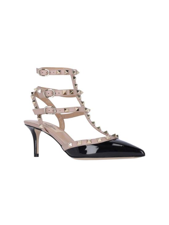  발렌티노 가라바니 힐/펌프스 락스터드 펌프스 블랙 - VALENTINO GARAVANI