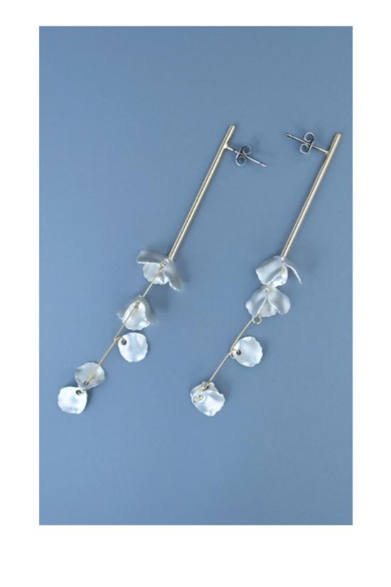  Monshiro 이어링 몬시로 모란 라인 귀걸이 - OTHER BRANDS