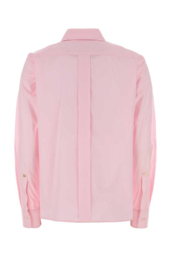  막스마라 셔츠 막스 마라 마로소 포플린 셔츠 핑크 - MAX MARA