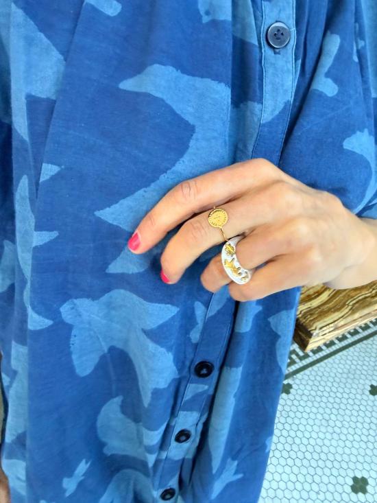  옴브르 클레어 반지 옴브레 클레어 바그 캐러셀 링 - OMBRE CLAIRE