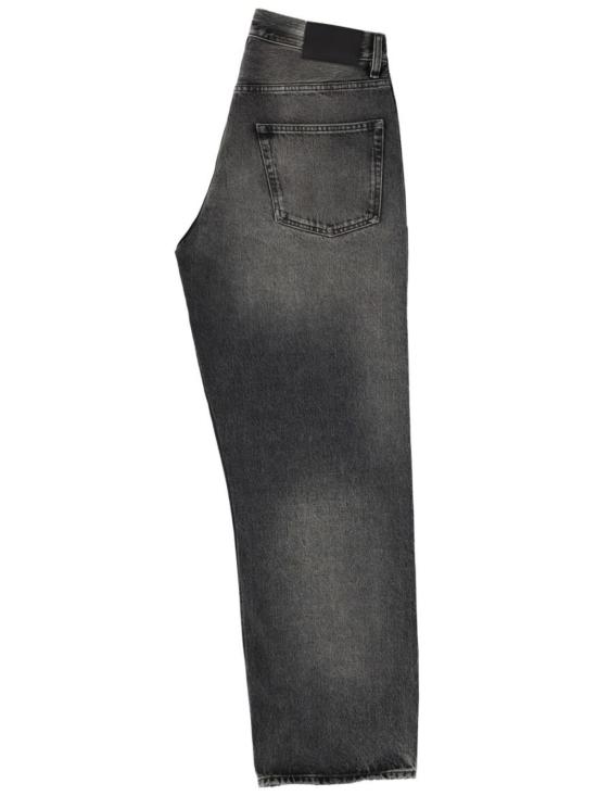  선플라워 데님 팬츠 루즈핏 진 블랙 - SUNFLOWER