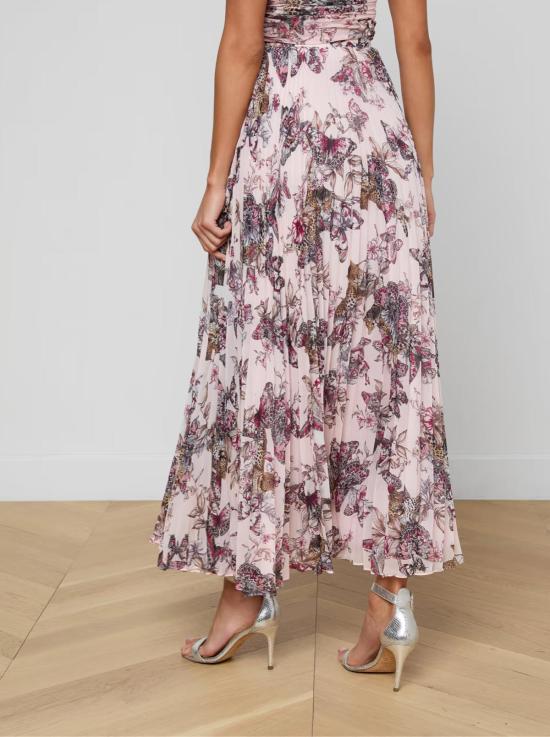  라장스 롱 원피스 토린 플리츠 맥시 - L'AGENCE