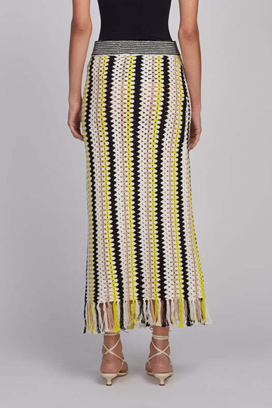  ELEVEN SIX 롱 스커트 일레븐 식스 테일러 크로셰 - ELEVEN SIX