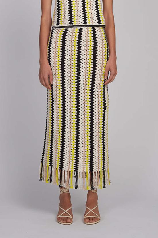  ELEVEN SIX 롱 스커트 일레븐 식스 테일러 크로셰