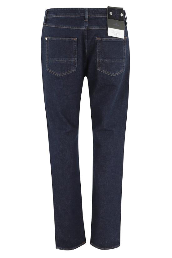  스톤 아일랜드 데님 팬츠 슬림핏 진 인디고 - STONE ISLAND