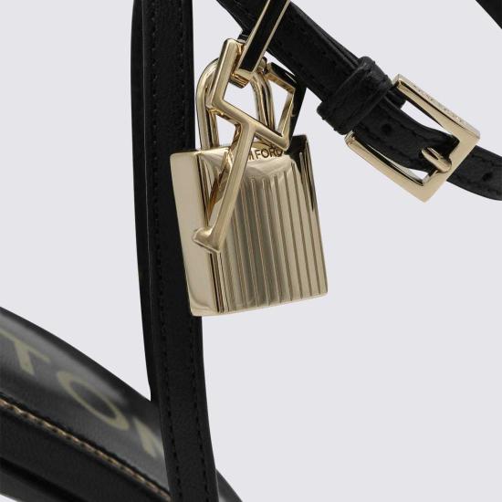  톰포드 샌들 가죽  블랙 - TOMFORD