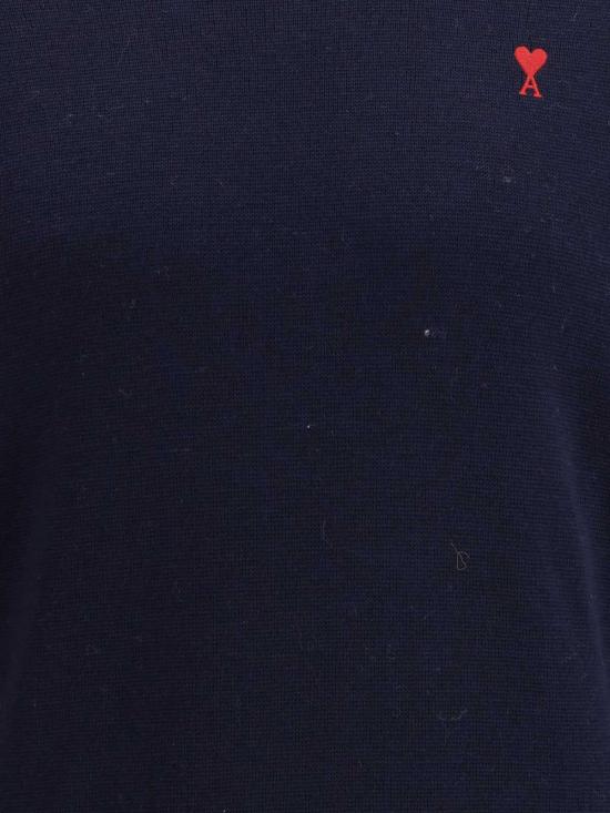  아미 스웨터 Ami Alexandre Mattiussi 풀 Col Rond Ami De Coeur - AMI