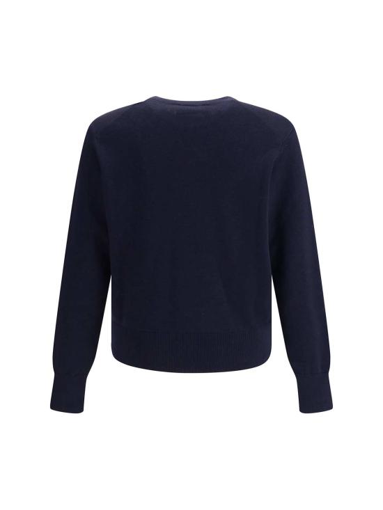  아미 스웨터 Ami Alexandre Mattiussi 풀 Col Rond Ami De Coeur - AMI