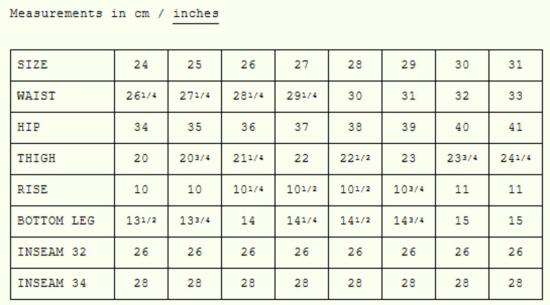  제네리카 크롭 팬츠 지너리카 클래식 진 - JEANERICA