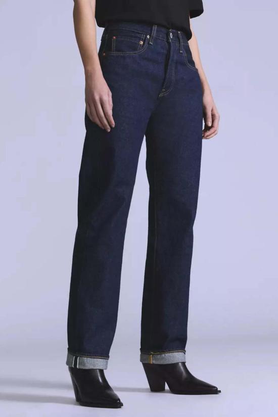  리바이스 데님 팬츠 블루 탭 70년대 501 진 원워시 미제라블 - LEVI'S