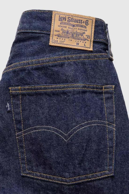  리바이스 데님 팬츠 블루 탭 70년대 501 진 원워시 미제라블 - LEVI'S