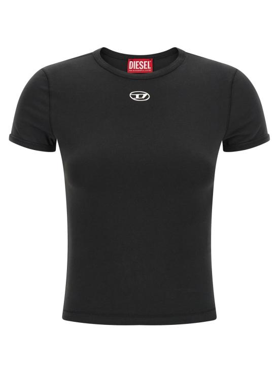  디젤 반팔 티셔츠 언큐티스롱 Od 티셔츠 블랙