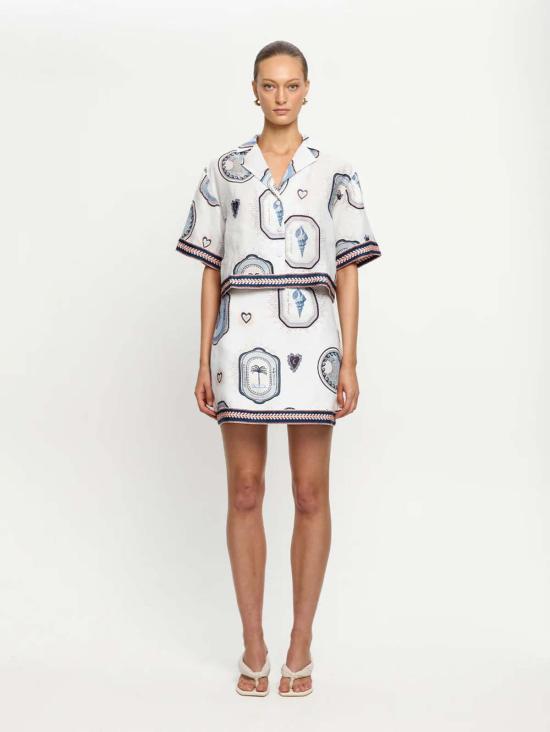  키바리 블라우스 알레시아 탑 - KIVARI