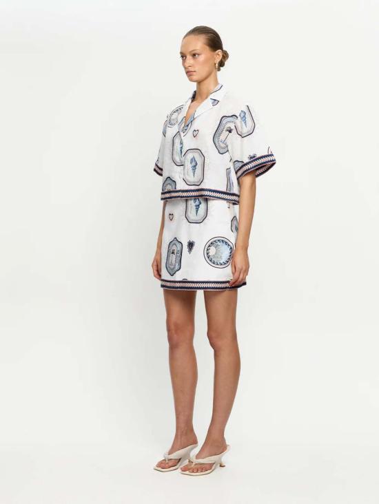  키바리 블라우스 알레시아 탑 - KIVARI