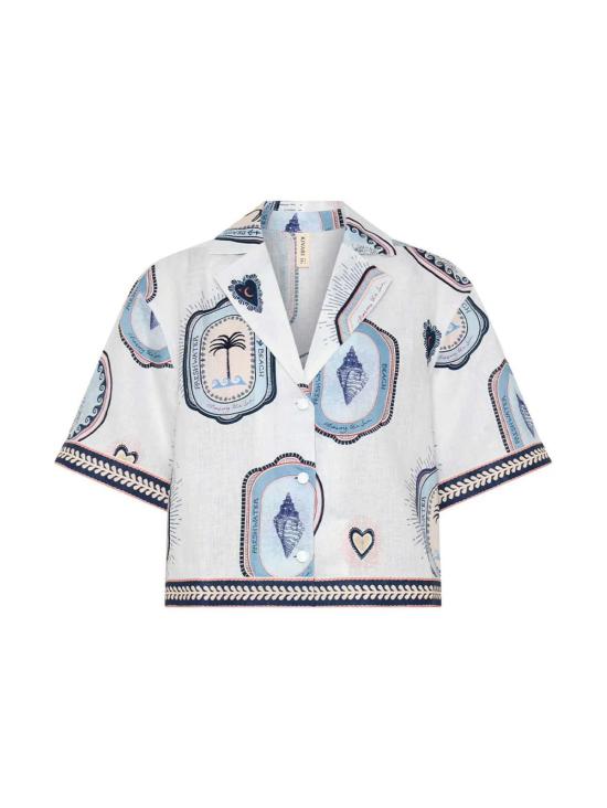  키바리 블라우스 알레시아 탑 - KIVARI