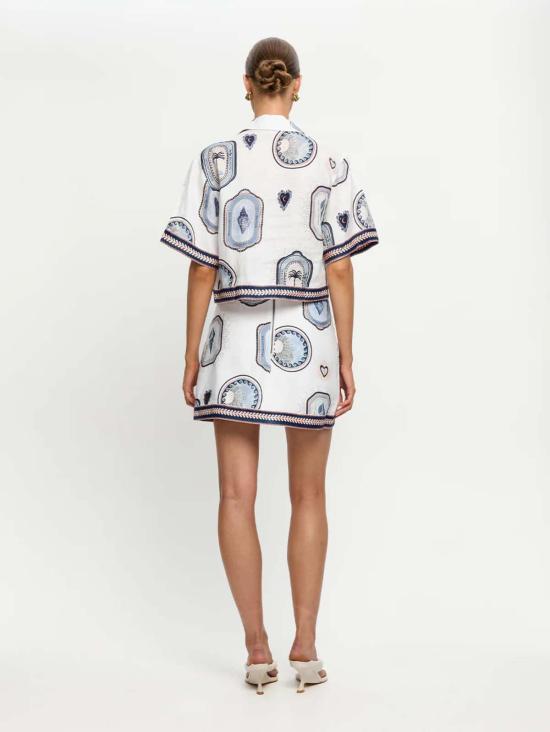  키바리 블라우스 알레시아 탑 - KIVARI