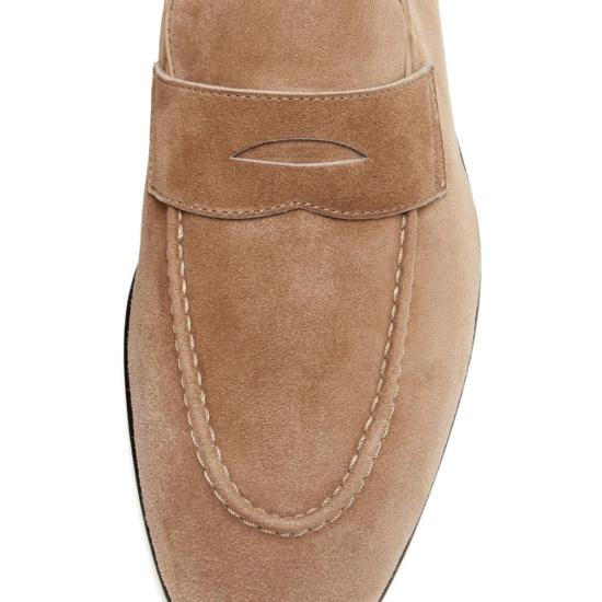  브루넬로 쿠치넬리 로퍼 라이트 브라운 - BRUNELLO CUCINELLI