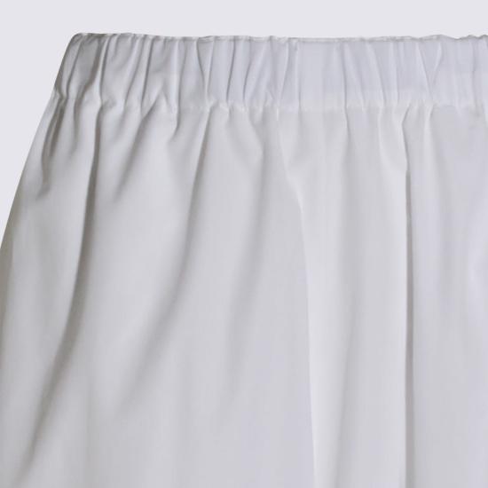  파비아나 필리피 팬츠 화이트 코튼 - FABIANA FILIPPI