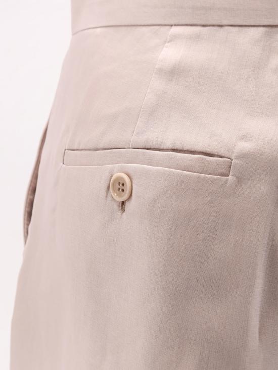  막스마라 숏팬츠 막스 마라 므샤에로시 실크 쇼츠 카멜 - MAX MARA