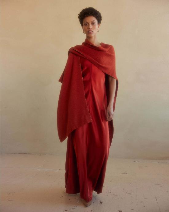  보즈 코트 Voz 솔리드 알파카 더스터