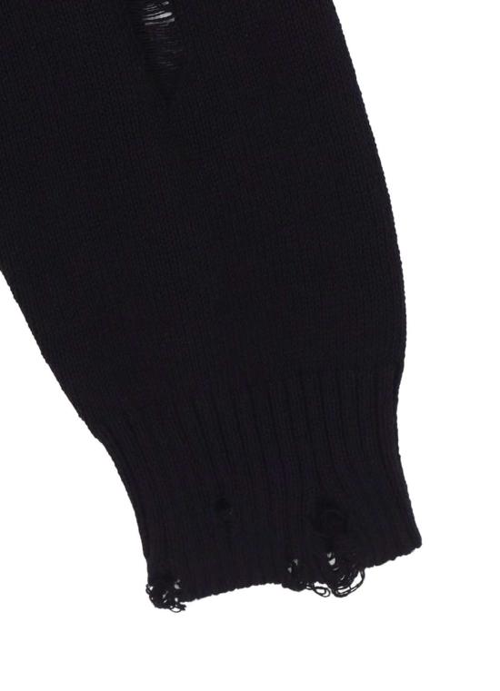  요지 야마모토 가디건 브이넥  블랙 - YOHJI YAMAMOTO