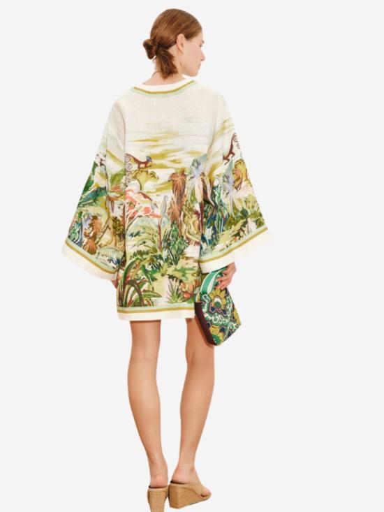  알레메 숏 원피스 Alemais Jungle Boogie 미니 드레스 - ALEMAIS