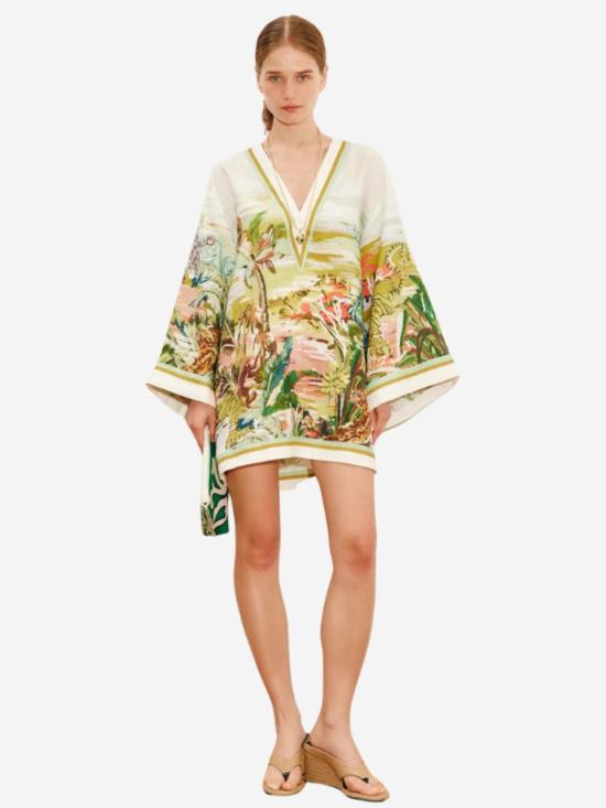  알레메 숏 원피스 Alemais Jungle Boogie 미니 드레스 - ALEMAIS