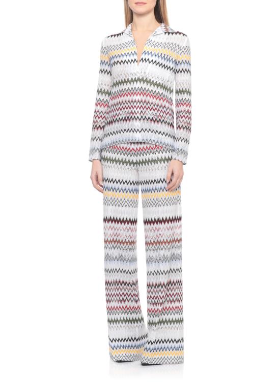 26SS 미소니 셔츠 DS26SJ0G BR0150S01K2 White - MISSONI