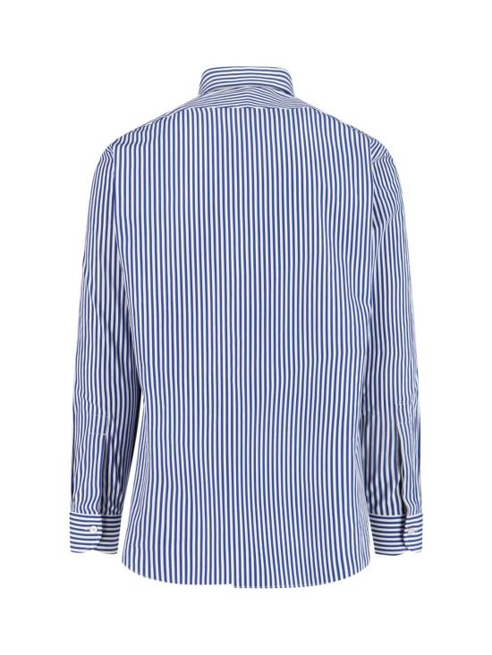  톰포드 긴팔 셔츠 톰 포드 벵갈  블루 - TOMFORD