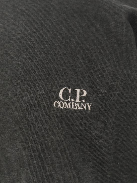  씨피 컴퍼니 긴팔 티셔츠 C.P. 컴퍼니 면 스웨트셔츠 회색 - C.P. COMPANY