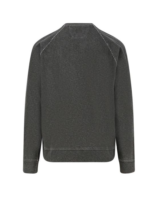  씨피 컴퍼니 긴팔 티셔츠 C.P. 컴퍼니 면 스웨트셔츠 회색 - C.P. COMPANY