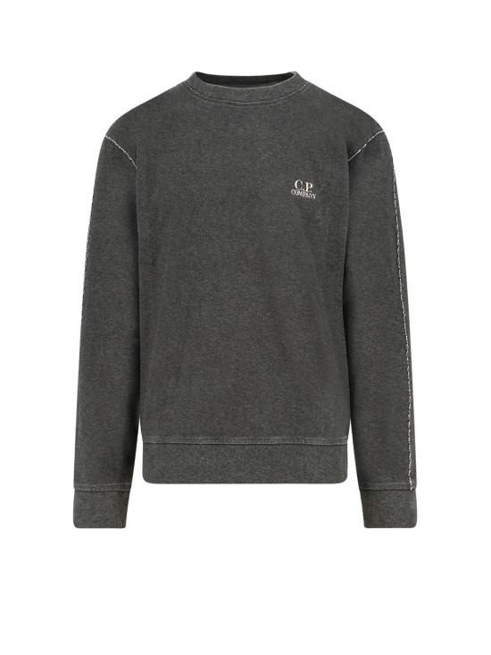  씨피 컴퍼니 긴팔 티셔츠 C.P. 컴퍼니 면 스웨트셔츠 회색