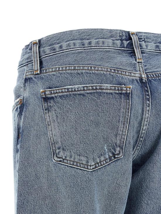  에이골디 데님 팬츠 아골드 로우라이즈 루즈핏 진 라이트 블루 - AGOLDE