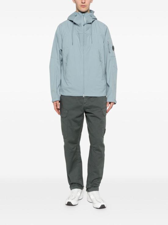  씨피 컴퍼니 자켓 C.P. 컴퍼니 프로텍 후드 재킷 클리어 블루 - C.P. COMPANY