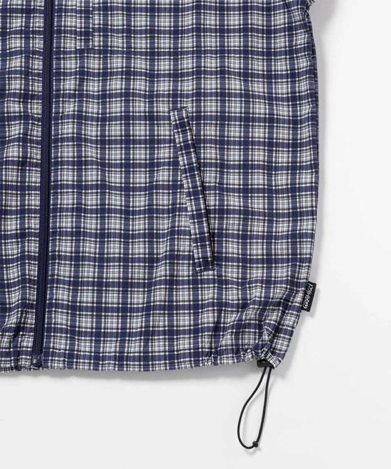  그라미치 자켓 체크무늬 쉘 재킷 - GRAMICCI